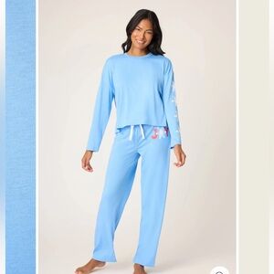 PJ Salvage Light Blue Pajama Set